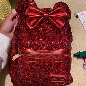 Red Sequin Loungefly